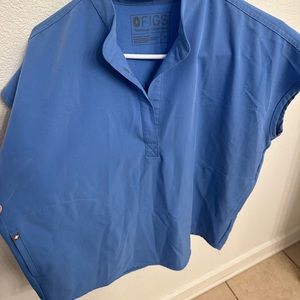Womens Figs Scrub Top